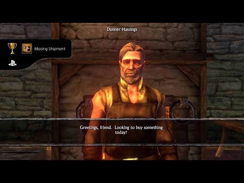 Ravensword: Shadowlands Missing Shipment Trophy PlayStation 5 PS5