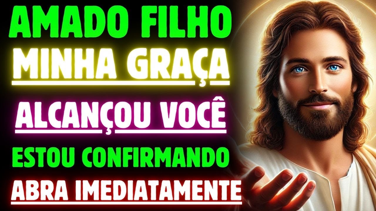 🛑 DEUS DIZ, NÃO ME REJEITE OU VOCÊ PERDERÁ SEU MILAGRE HOJE, ABRA JÁ!
