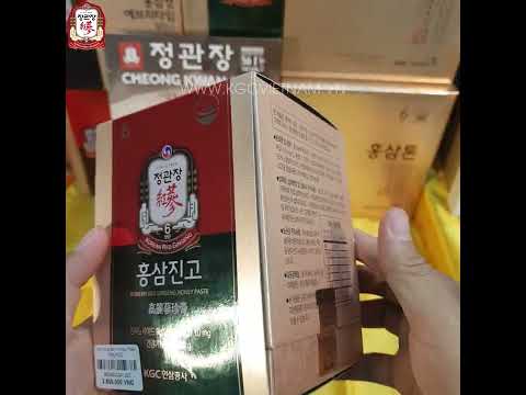 Video Chi Tiết Tinh chất hồng sâm mật ong Cheong Kwan Jang - KGC 500g