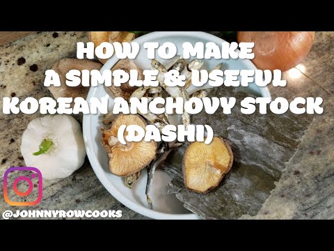 Master Anchovy Stock (Korean Dashi)