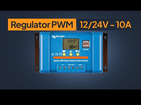 Regulator ładowania Victron Energy PWM LCD USB 10A