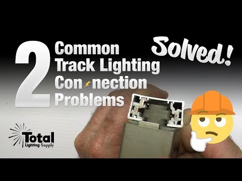 2 Common Track Lighting Connection Problems SOLVED