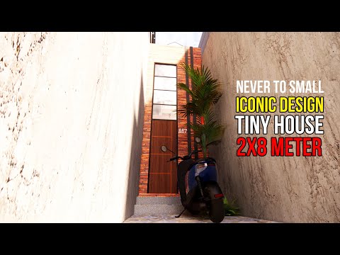 Home Design (2x8) Iconic Tiny House Never to Small