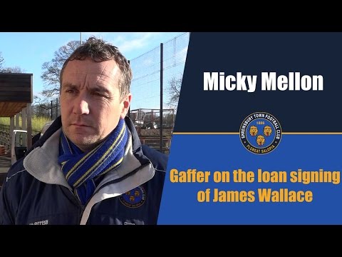 INTERVIEW | Micky Mellon on James Wallace - Shrewsbury Town