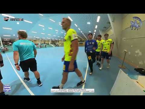 34:37 (18:17) HC Empor Rostock II vs SG Uni Greifswald / Loitz - 22.09.2023