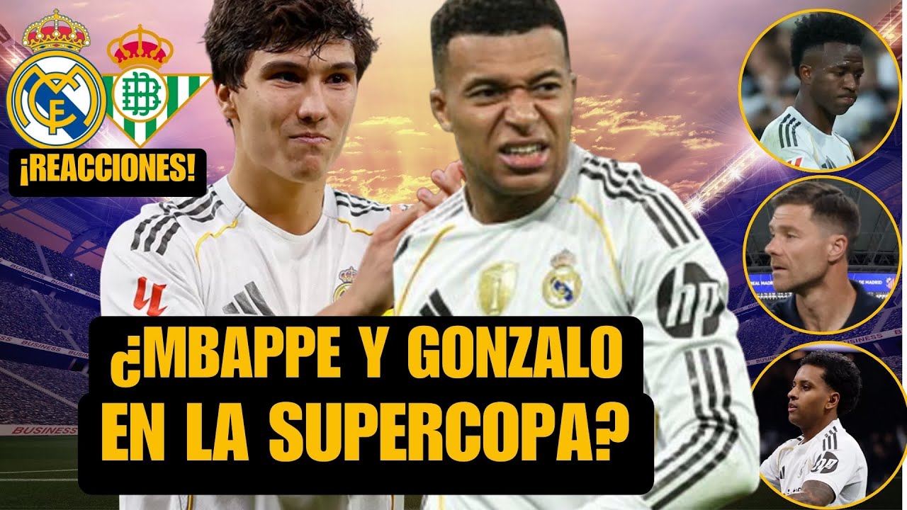 MBAPPE APUNTA A LA SUPERCOPA Y ¿GONZALO AL BANQUILLO TRAS EL HAT-TRICK?