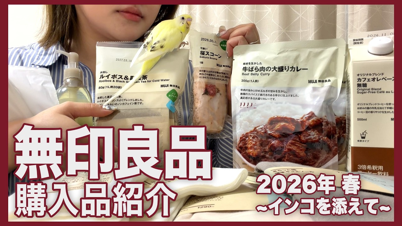 やっぱり無印良品が大好き！2026年春の購入品紹介