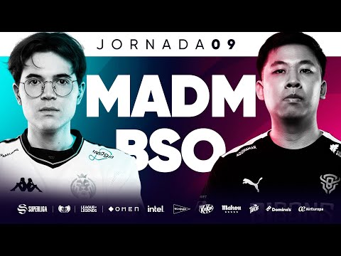 Mad Lions Madrid VS BISONS ECLUB - JORNADA 9 - SUPERLIGA - VERANO 2022 - LEAGUE OF LEGENDS