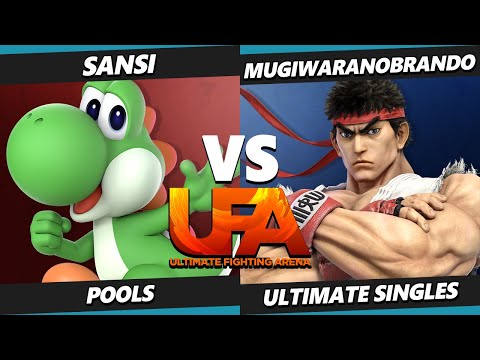 UFA 2023 - Sansi (Yoshi) Vs. MugiwaraNoBrando (Ryu) Smash Ultimate - SSBU