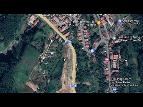 Đất suối khoáng nóng huyện Trạm Tấu-Yên Bái, cách UBND huyện 200m view đẹp