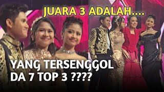 Download lagu DETIK' JUARA 3 DI UMUMKAN - YANG TERSENGGOL MALAM INI DA 7 TOP 3 MALAM PENENTUAN mp3 Download lagu DETIK' JUARA 3 DI UMUMKAN - YANG TERSENGGOL MALAM INI DA 7 TOP 3 MALAM PENENTUAN mp3