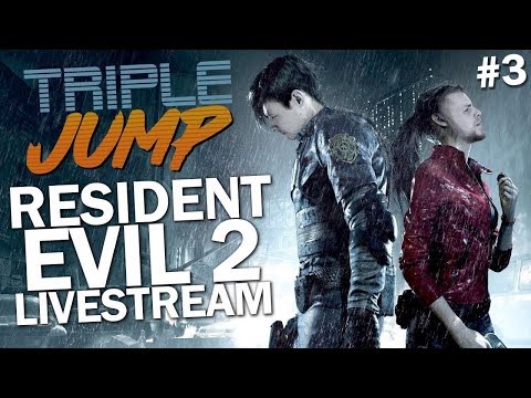 Resident Evil 2: Claire 2nd Run (PART 3) | TripleJump Live