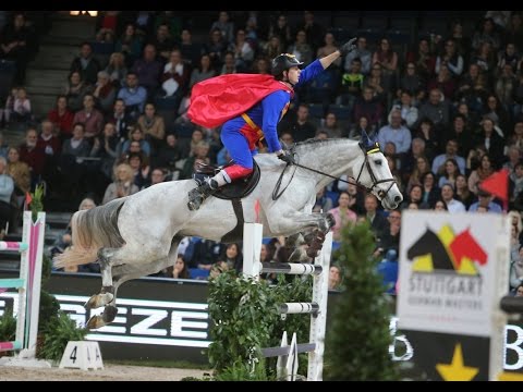 STUTTGART GERMAN MASTERS - Zeitspringprüfung mit Kostümen Allianz & XXL