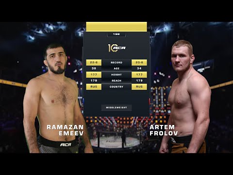 Ramazan Emeev vs. Artem Frolov | ACA 199