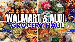 NEW! ALDI AND WALMART GROCERY HAUL - AUGUST 24'