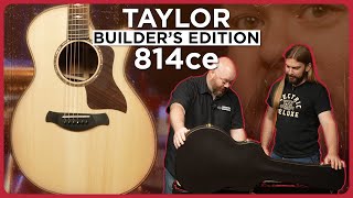 Video thumbnail for FINALLY! Taylor's New Builder's Edition 814ce | Adirondack Spruce Cannon by Alamo Music Center