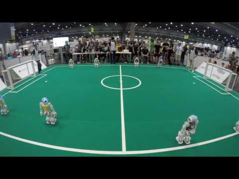 RoboCup 2016 SPL-Indoor Preliminaries: Nao Devils vs. Hulks