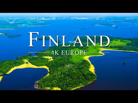 FLYING OVER FINLAND: Relaxing Music Along With Beautiful Nature Videos