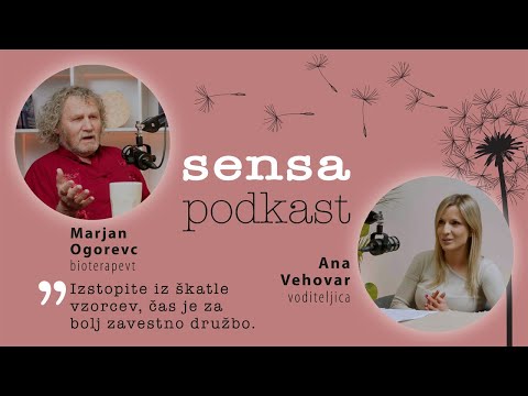Marjan Ogorevc v Sensa podkastu: Izstopite iz škatle vzorcev, čas je za bolj zavestno družbo