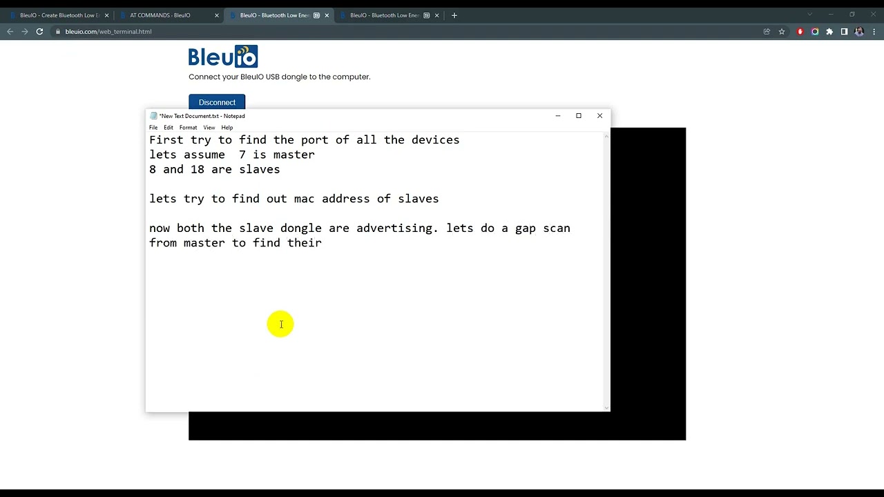 Bluetooth Low Energy Multi Connection example