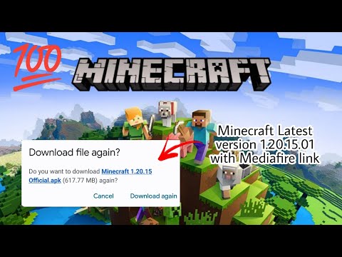 Technical Item - Minecraft 1.20.15.01 Mediafire Link In Description And Pinned Comment