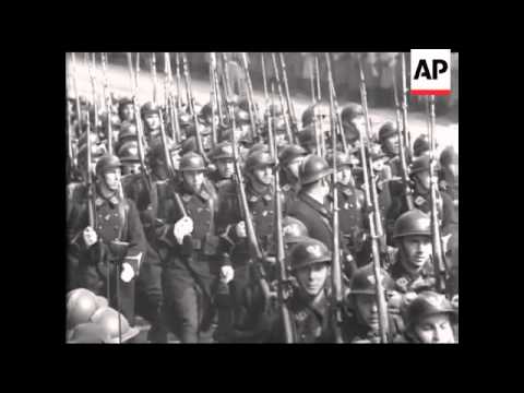 GENERAL GAMELIN REVIEWS TROOPS - SOUND