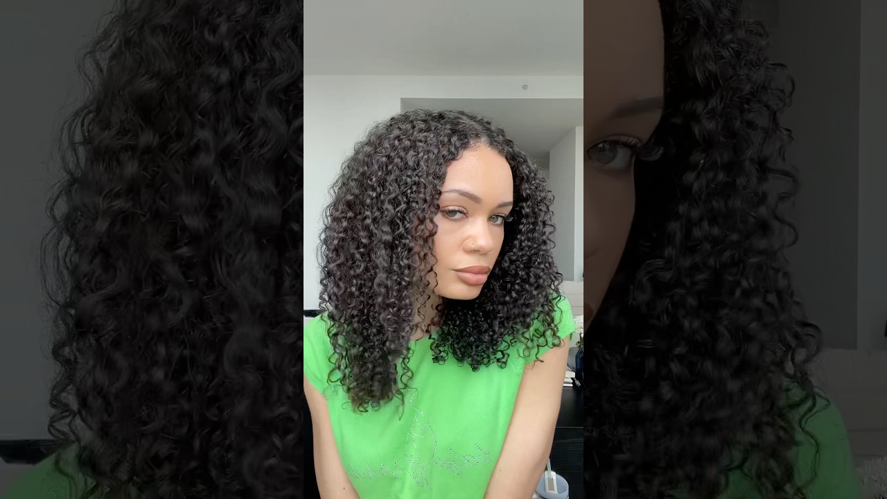 quick curly hair refresh routine