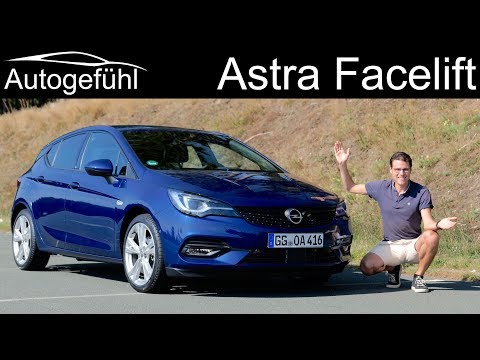 New Opel Astra Facelift FULL REVIEW 2020 Vauxhall Astra - Autogefühl