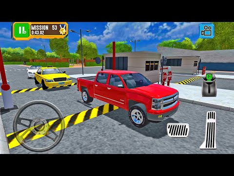 Ford F-150 Pickup Truck Driving  - Truck Driver Parking Simulator 3D - Android Gameplay