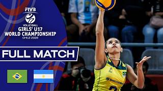 Brazil vs. Argentina - Pool Play | Girls' U17 World Championship - 2026