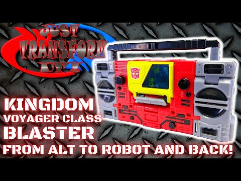 JUST TRANSFORM IT!: Kingdom Voyager Blaster