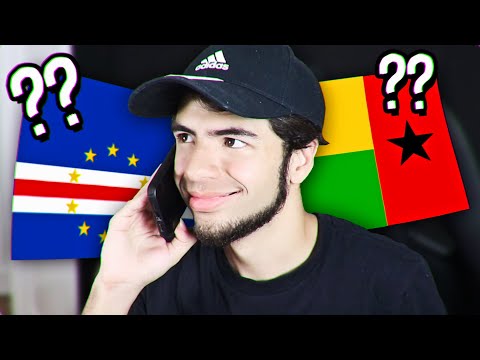 TROTE para PAÍSES ALEATÓRIOS que FALAM PORTUGUÊS