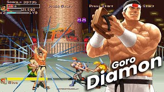 GORO DAIMON VS SLICE | FINAL FIGHT LNS ULTIMATE | KOF #finalfight #openborgames