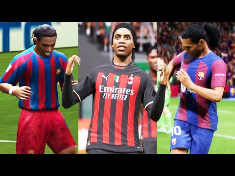 RONALDINHO IN EVERY FIFA (2000-24)