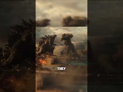 Why Did Kong and Godzilla Fight When They First Met? #godzilla #kong