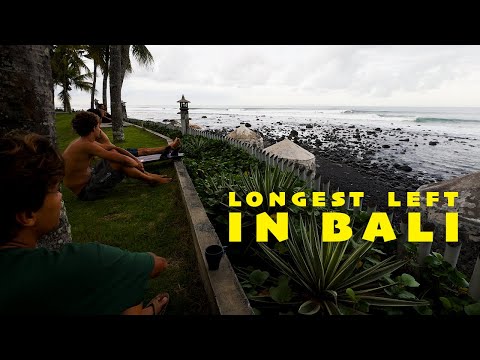BALI ROADTRIP: WE WENT TO THE LONGEST LEFT IN BALI!