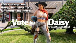 EXCLUSIVE- Daisy the Venice Healer for City Council Update - Homelessness, landlords
