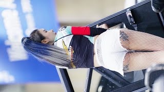 23 보트쇼 홍제이 망사스타킹 핫팬츠