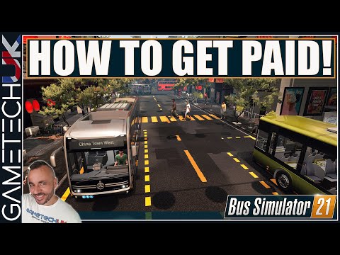 Bus Simulator 21 - Finishing routes and getting paid!