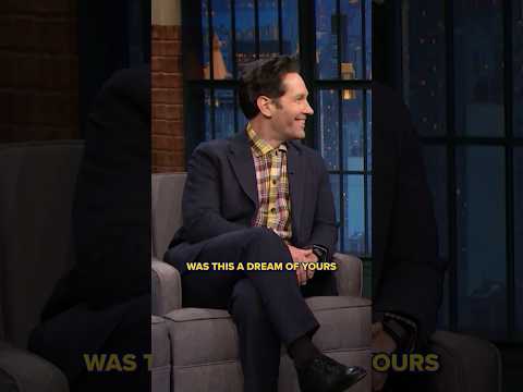 Paul Rudd recommends building an Irish pub in the basement of your house 🍻