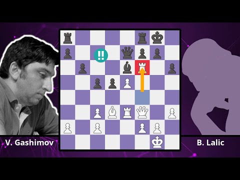 Gashimov's Rooks Run Amuck - Gashimov vs. Lalic, 2007
