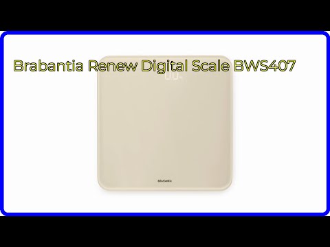 REVIEW (2026): Brabantia Renew Digital Scale BWS407. First Look.