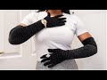 How to Make Long Gloves | Easy DIY Velvet Gloves Tutorial