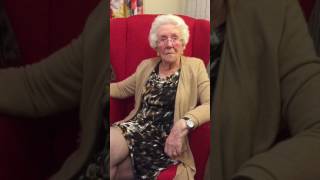 Mum, Iris at 95 shows she's still got it! Singing Silk Stockings from 1941