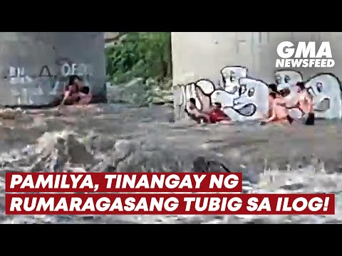 Pamilya, tinangay ng rumaragasang tubig sa ilog! GMA News Feed