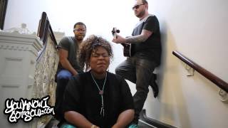 Stacy Barthe Performs an Acoustic Version of "Here I Am" in a Staircase for YouKnowIGotSoul