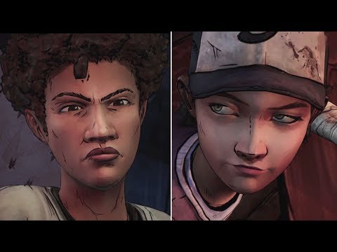 Clementine Threatening Rebecca About Her pregnancy - All Choices - The Walking Dead