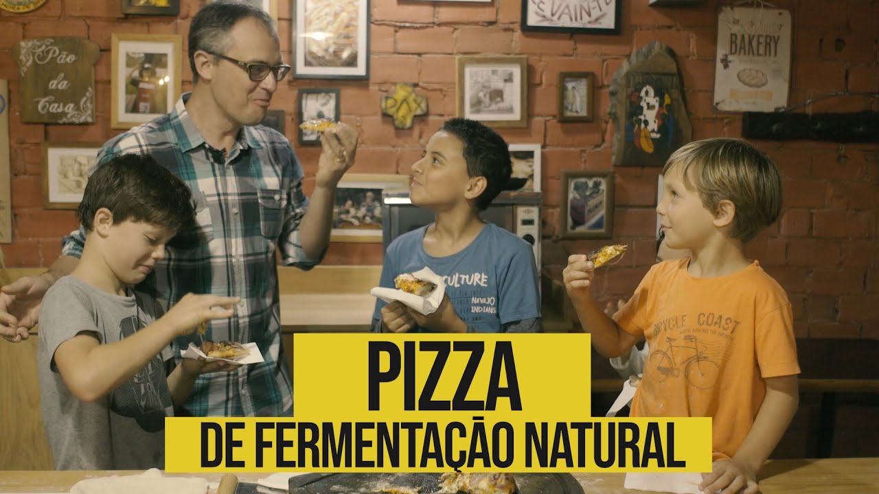Pizza de Fermento Natural