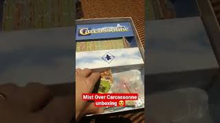 Co-op 😍 Mists Over Carcassonne 🙏🤩 #shorts #unboxing #boardgame