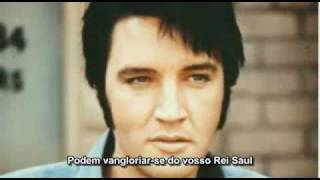 Elvis Presley - Joshua fit the battle - subtitled in Portuguese